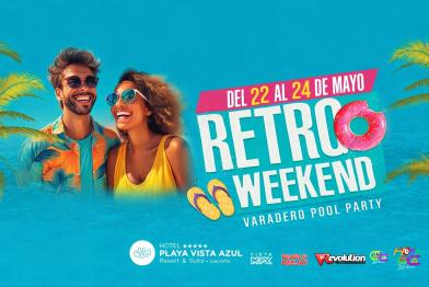 Retro Weekend en Varadero: fiesta noventera en Hotel Playa Vista Azul